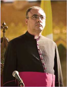 Pe. Luíz Fernandes Velasquez, Reitor da Universidade Pontifícia Bolivariana celebra solene Eucaristia no Seminário São Tomás de Aquino