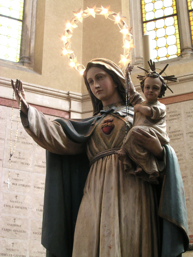 As quinze promessas de Maria Santíssima aos devotos do seu Rosário