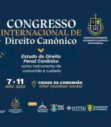 Congresso Internacional de Direito Canônico é realizado em Goiânia